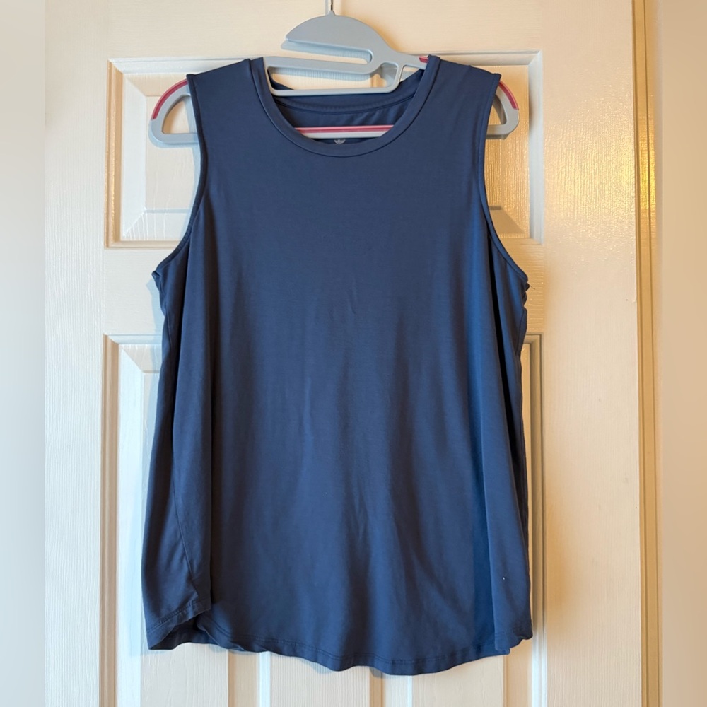 Sleeveless Blue Women's nursing Top